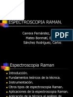 Espect. Raman Teoría y Aplicaciones