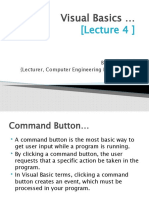 Visual Basics : (Lecture 4)