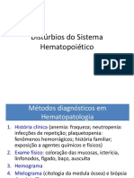 Diagnósticos hematológicos e métodos laboratoriais