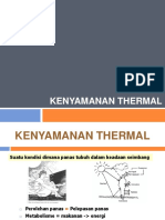 Kenyamanan Thermal