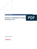 PeopleSoft Campus Solutions CS 9.2 Release Notes