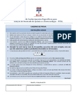 Prova Obj Mestrado Quimica e Biotecnologia PDF