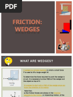 Statics Wedges