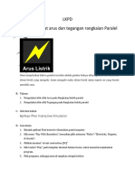 Sifat Arus dan Tegangan pada Rangkaian Paralel