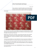 Batikdlidir.com-Batik Fabric Red With All Handmade Technique