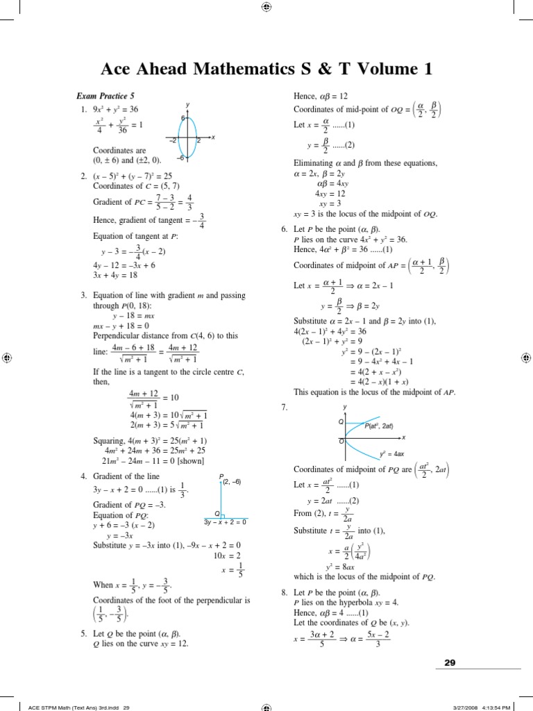 Tangent Lines and Midpoints in Geometry | PDF | Geometric Shapes ...