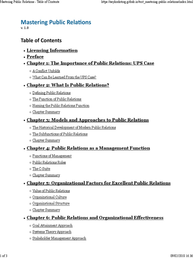 Mastering Public Relations | PDF | Public Relations | Strategic Management
