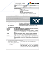 Material Safety Data Sheet (Msds) Lembar Data Keselamatan Bahan (Ldkb)