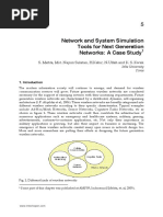 Network and System Simulation Tools For Next Generation Networks: A Case Study