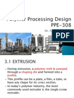 Polymer Processing Design Week 1