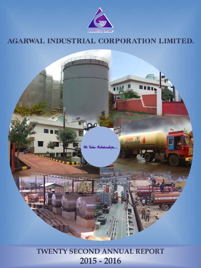 Agarwal Industrial Corp Annual Report 2016 | PDF | Warrant (Finance ...