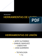 Herramientas de Union