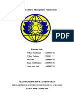 Paradigma Baru Manajemen Pemerintah