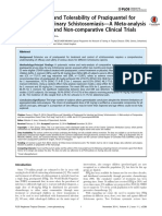 Clinical Efficacy and Tolerability of Praziquantel For Intestinal and Urinary Schistosomiasis A Meta-Analysis of Comparative and Non-Comparative Clinical Trials