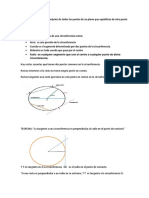 Una Circunferencia Es El Conjunto de Todos Los Puntos de Un Plano Que Equidistan de Otro Punto Llamado Centro