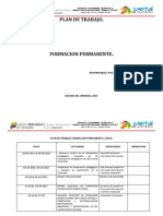 Plan de Trabajo de 1er Lapso