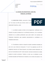 Informe Fiscalía Jordi Sànchez.