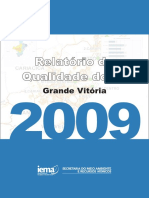 Relatório Anual de Qualidade Do Ar 2009-2