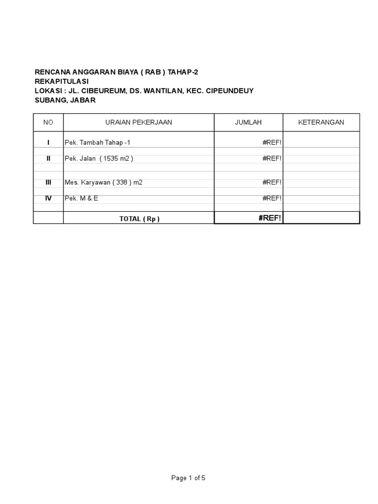 Rab Pembangunan Masjid | PDF | Metode & Bahan Ajar
