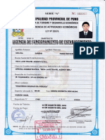 Licencia Funcionamiento PDF