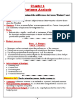 Chapter3 Variance Analysis