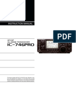 Icom IC-746 Pro Instruction Manual