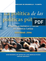La Politica de Las Politicas Publicas - BID - 2006