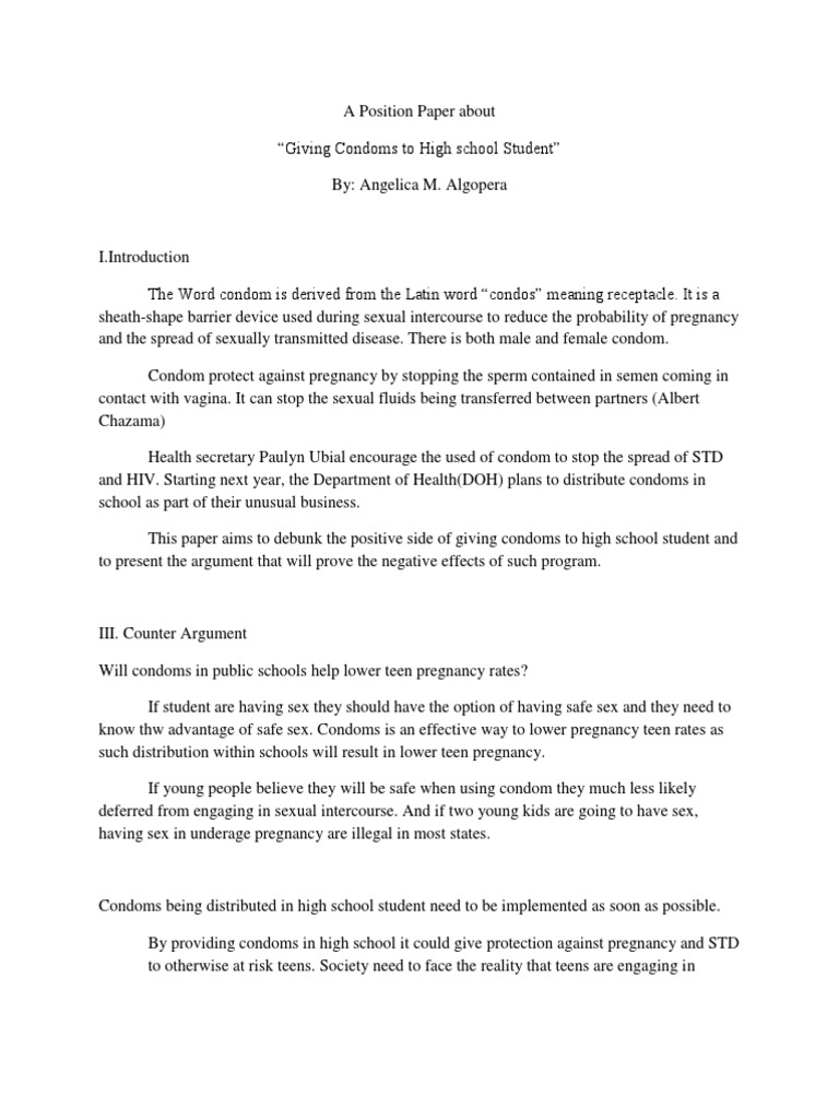 Article about condoms image