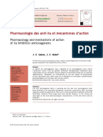 Pharmacologie Des Anti Xa Et m Canismes d Action 2014 Archives of Cardiovascular Diseases Supplements
