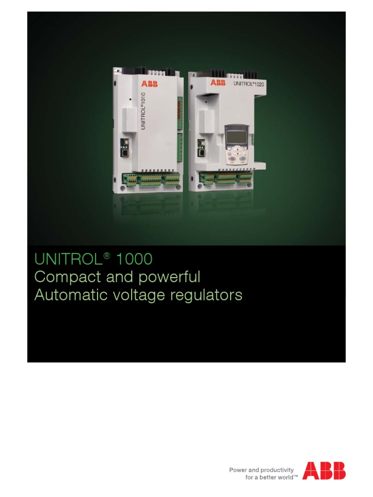 Zab - Abb - Unitrol 1005 - 1010 - 1020 | PDF | Electrical Connector | Usb