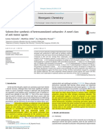 Bioorganic Chemistry: Leena Vairavelu, Matthias Zeller, K.J. Rajendra Prasad