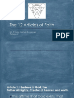 12 Articles of Faith