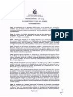 Resolución CE 006-2015 (Turismo)