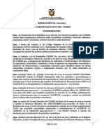 Resolución Ce 001-2015 (Exclusión Algisium)