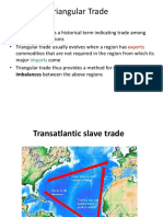 Triangular Trade: Imports