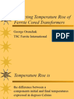 Predict Temp Rise