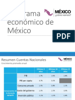 Panorama Económico de México 2018
