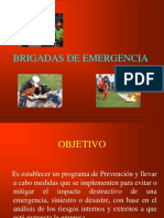 Charla de Funciones de Brigadas y de Evacuacion