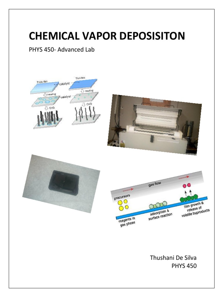 CVD Method for Growing MWCNTs | PDF | Thin Film | Chemical Vapor Deposition