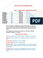 Medidas de Informacion