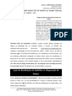 001 - Ação Reparação Dano Moral. (Carol)