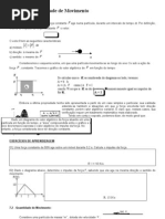Física - Impulso e Quantidade de Movimento