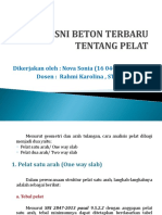 Ppt Resume Sni Beton Terbaru Tentang Pelat