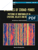 Dynamics of Crowd Minds Patterns of Irrationality in Emotions Beliefs and Actions World Scientific Series on Nonlinear Science Series a