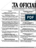 Gaceta Oficial Órgano Superior de Ediciones e Imprentas Públicas