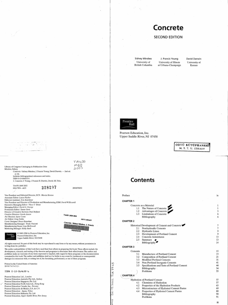 Concrete By Mindess Pdf