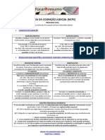 Foca No Resumo - Teoria Da Cognição Judicial - NCPC