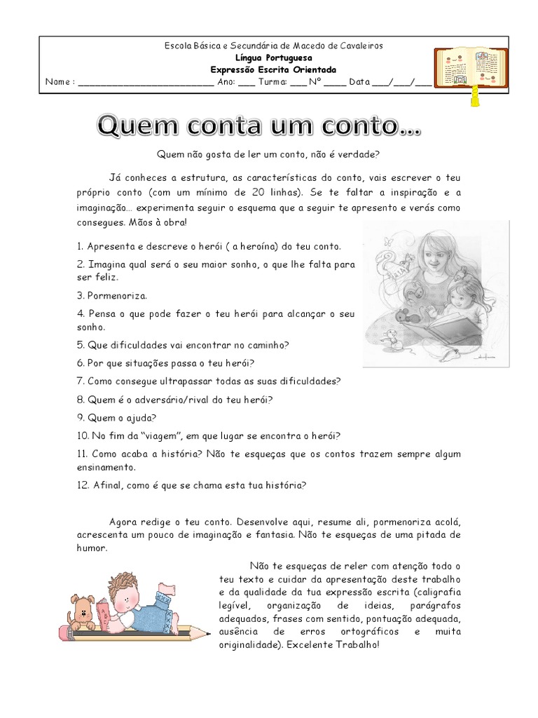 Guia para Escrever um Conto de 20 Linhas | PDF