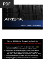 Cisco Nexus 3548 Vs Arista 7150S