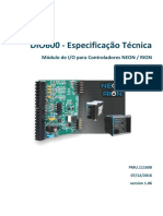 DIO600 - Especificação Técnica: Módulo de I/O para Controladores NEON / RION